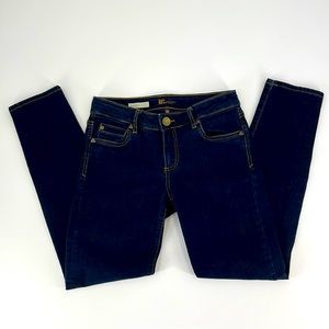 Kut from the Kloth Dark Blue Dianna Skinny Jeans Women's 2P